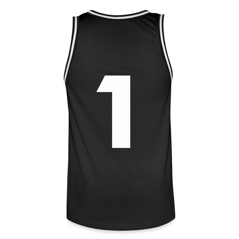 ONE IN ALL - Basketball Jersey #1 - Schwarz/Weiß