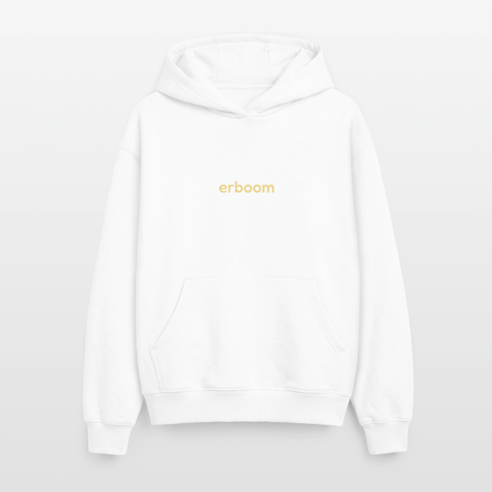 ErBoom - Oversized Heavyweight Unisex Hoodie - Weiß