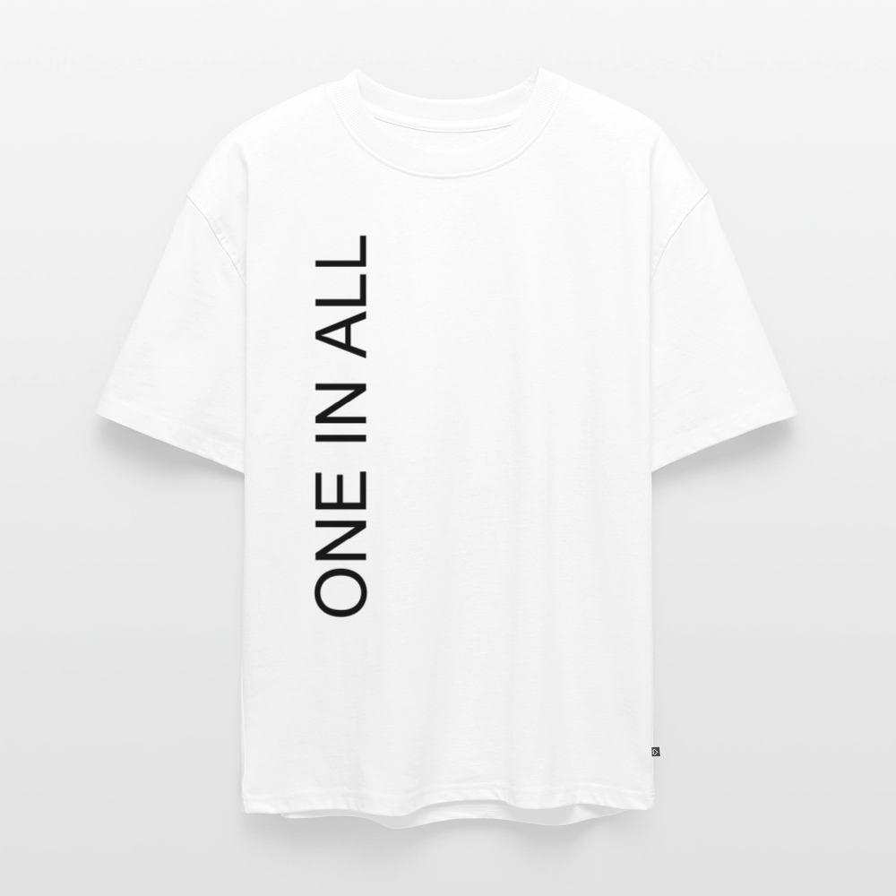 ErBoom - Unisex Oversized Bio T-Shirt - Weiß