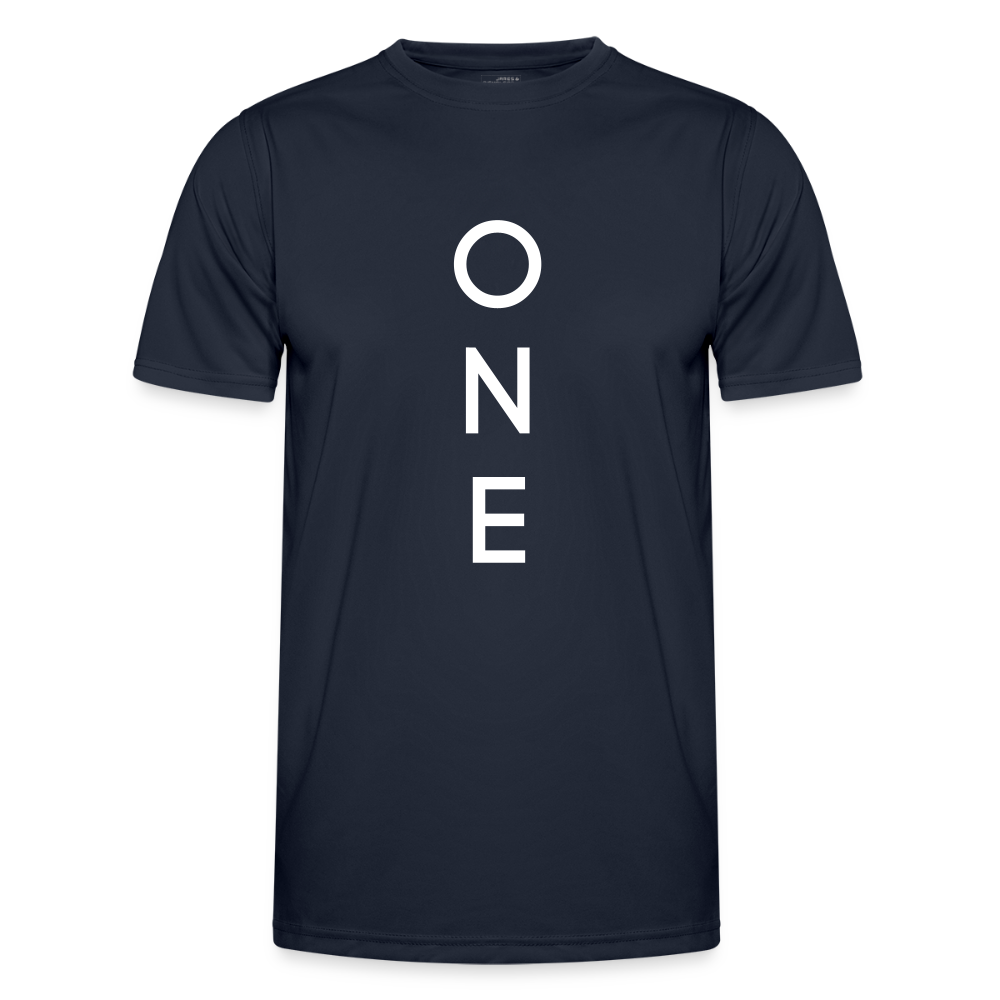 ONE IN ALL - Sport-T-Shirt - navy