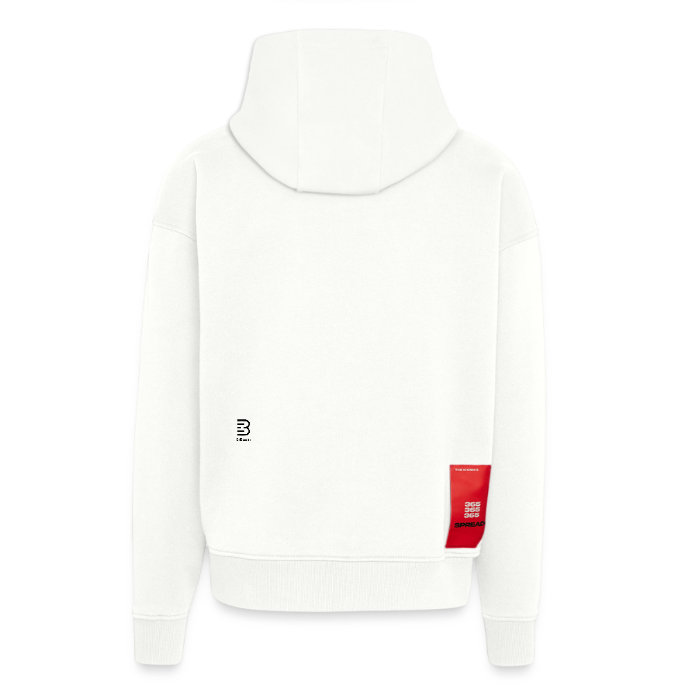 ErBoom - Premium Heavyweight Oversized Organic Hooded Jacket - OFF WHITE