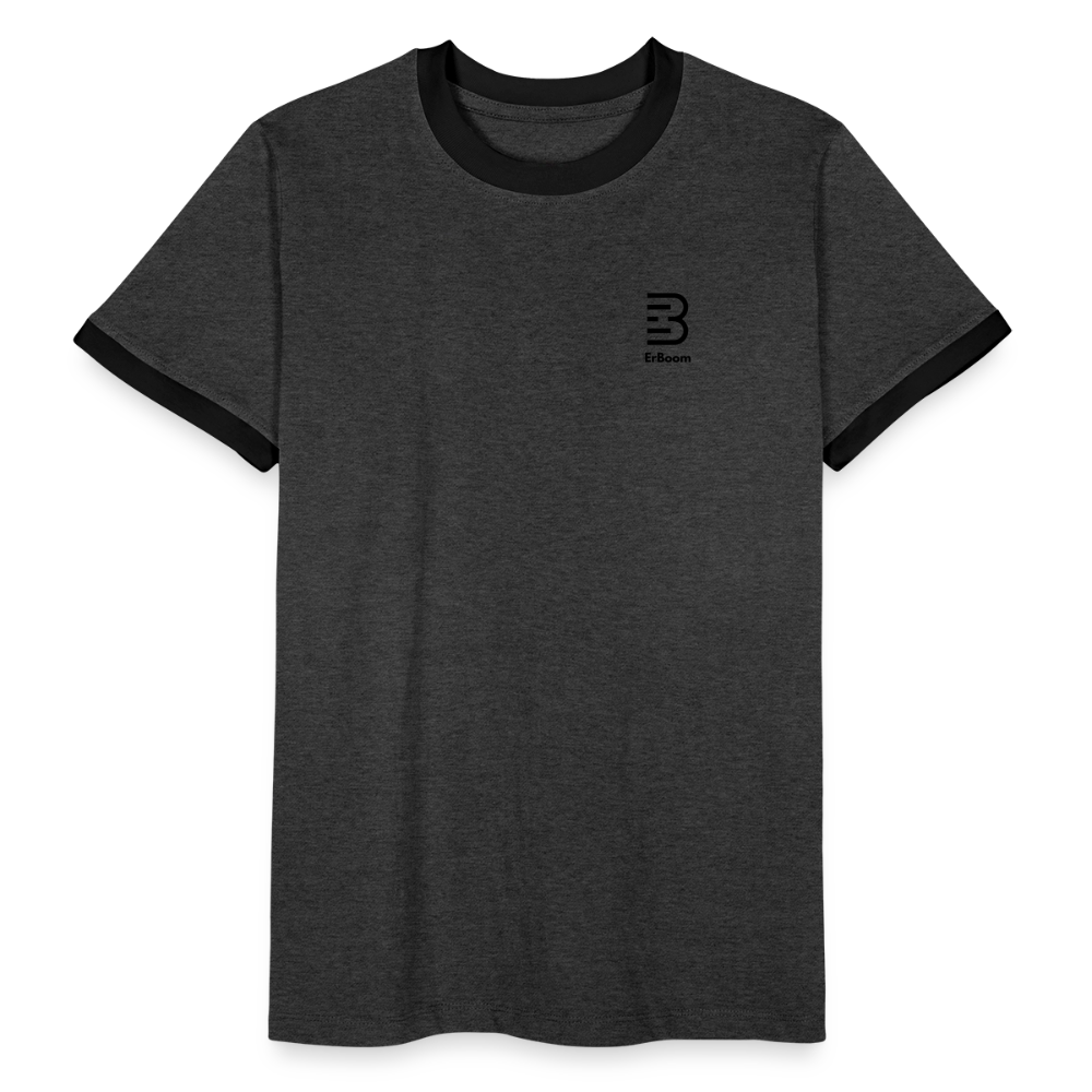 ONE IN ALL - Retro T-Shirt - charcoal/black
