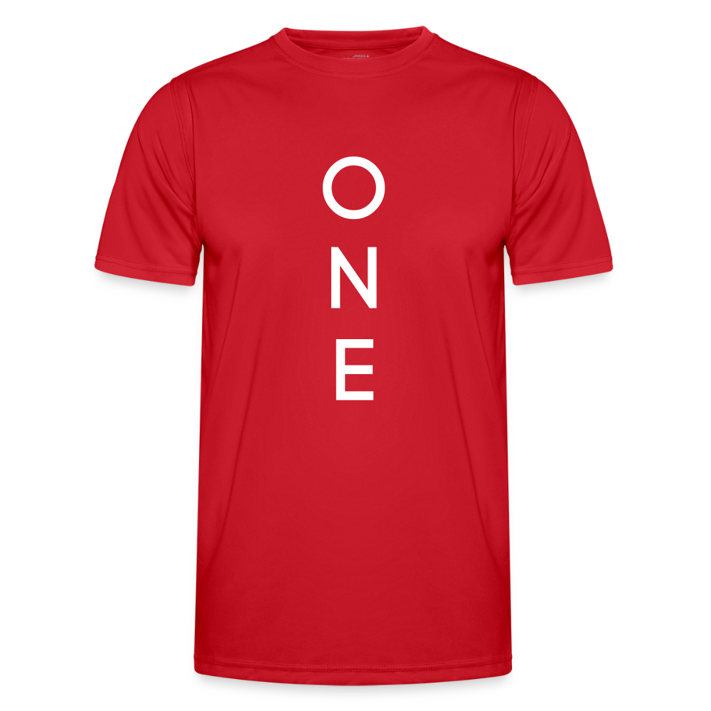 ONE IN ALL - Sport-T-Shirt - red