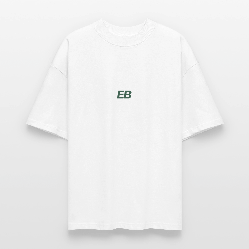 ART - EB - Oversized Unisex Organic T-shirt - Weiß