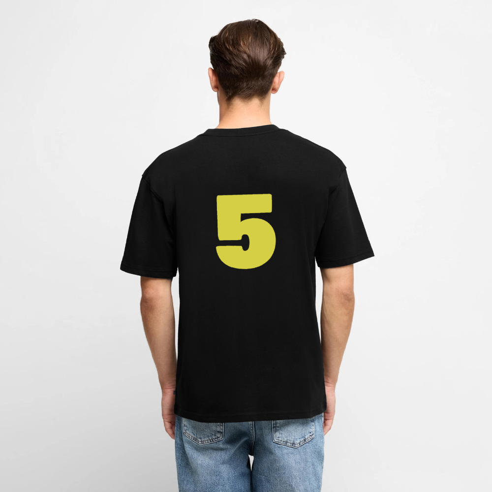 ErBoom - LEGEND BRUNO Unisex Premium Oversized Bio T-Shirt - Schwarz