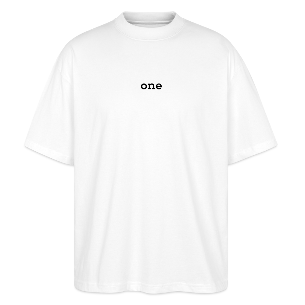 ErBoom LOVE TO WIN - Oversized Unisex Bio T-Shirt - Weiß