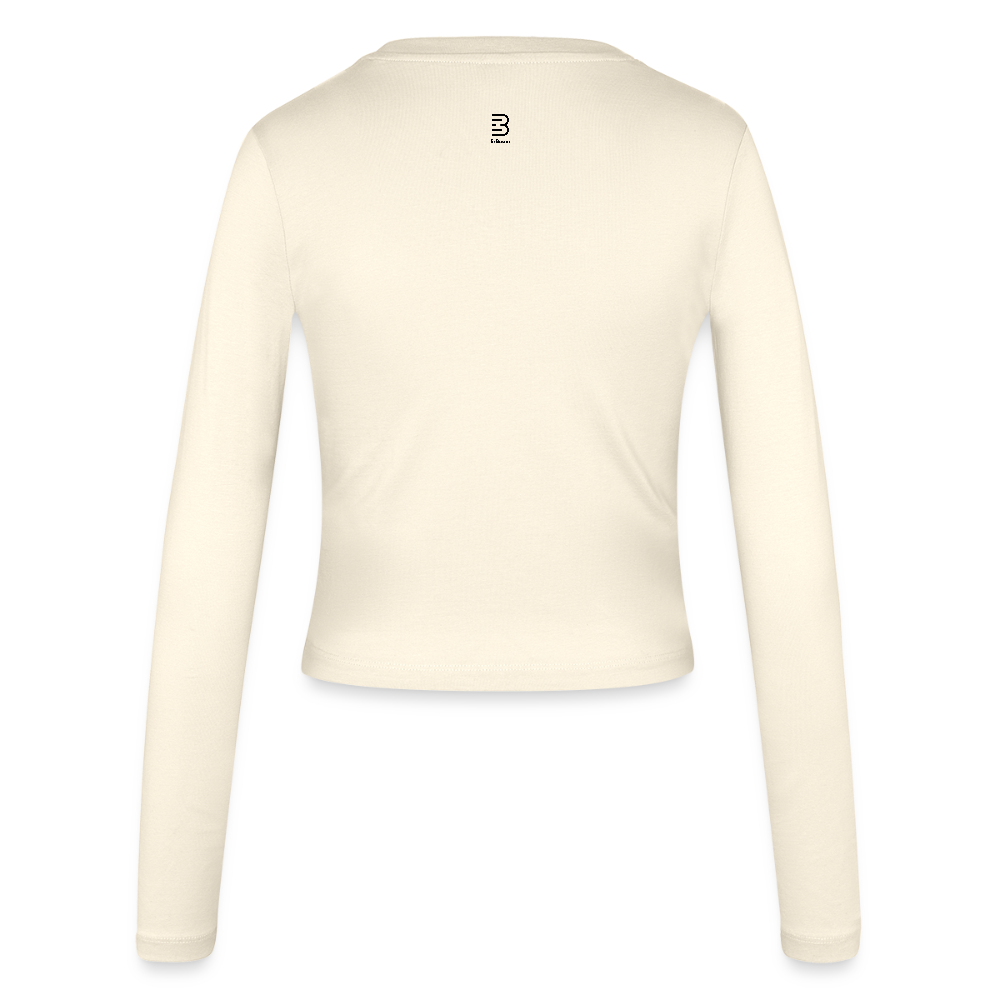 ErBoom - Women Slim Fit Longsleeve - Creme