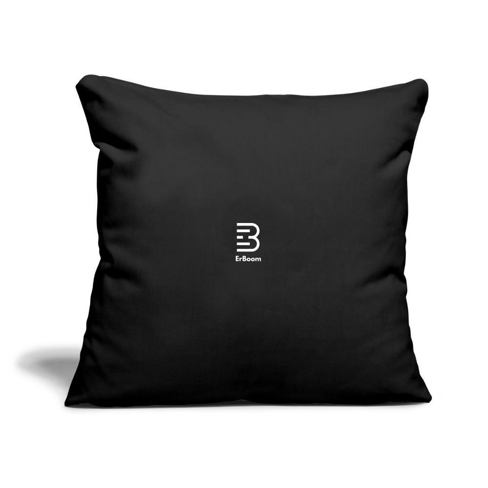 ErBoom - Sofakissen mit Füllung 44 x 44 cm - Schwarz