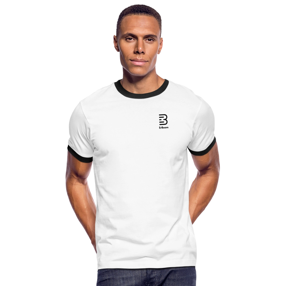 ONE IN ALL - Retro T-Shirt - white/black