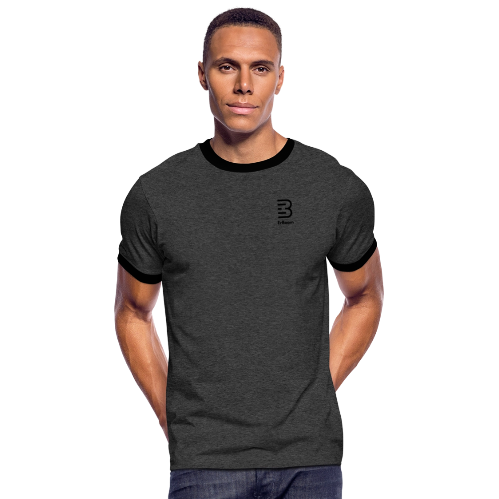 ONE IN ALL - Retro T-Shirt - charcoal/black