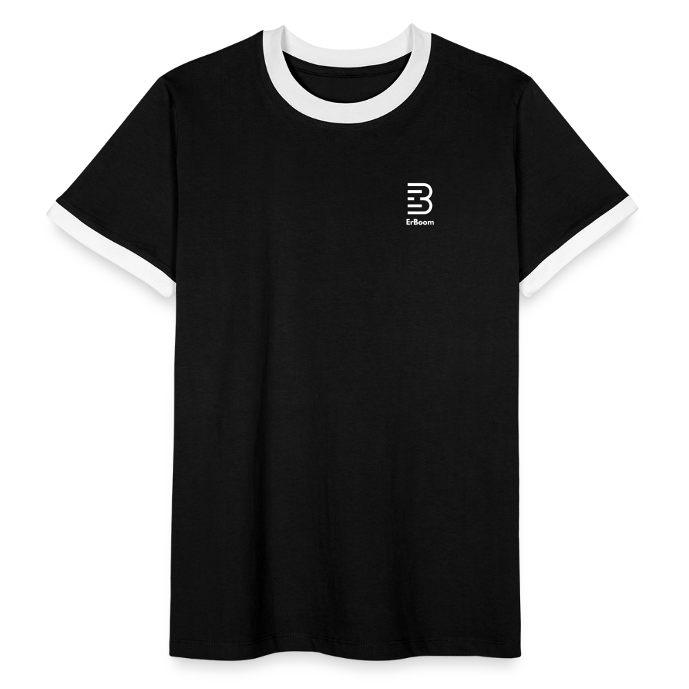 ONE IN ALL - Retro T-Shirt - black/white