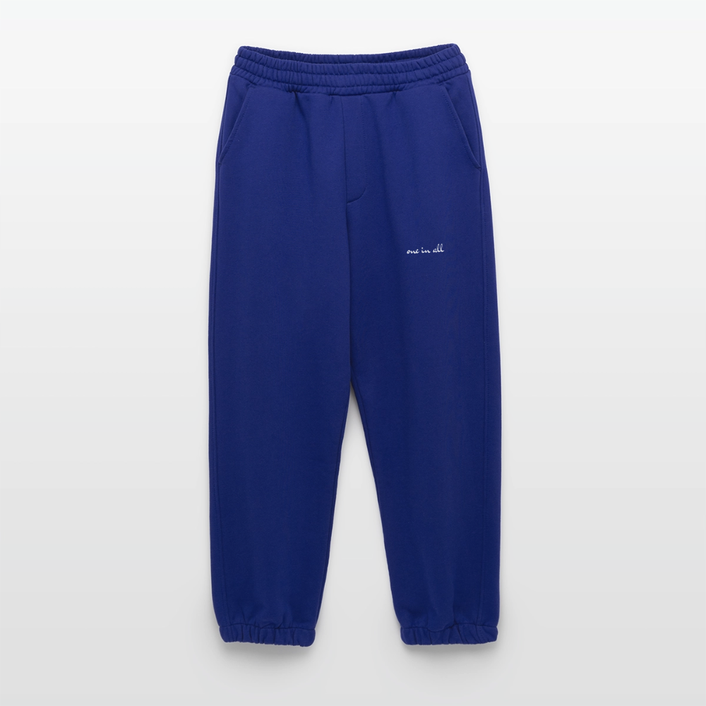 ONE IN ALL - Premium Heavyweight Organic Joggers - Iconic Blue