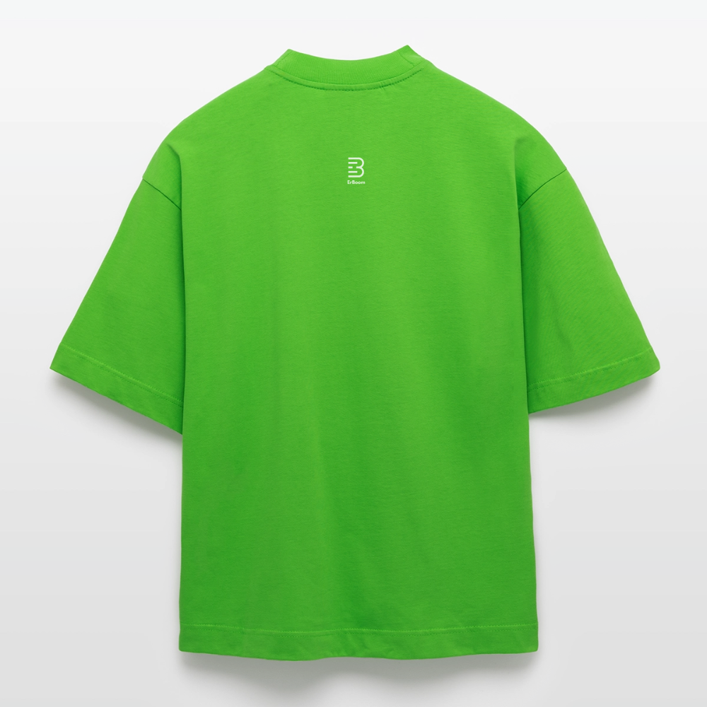 ONE IN ALL - Oversized Heavyweight T-Shirt - Apple Neon
