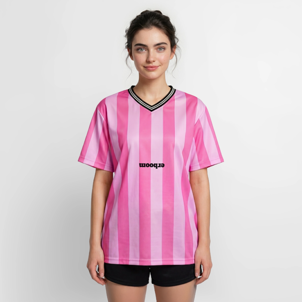 ErBoom - Unisex Jersey - Rosa/Rosa Streifen