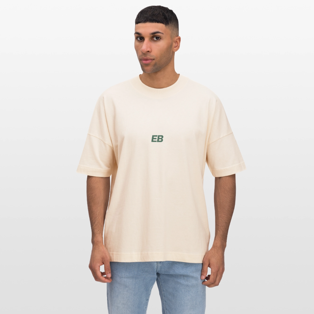 ART - EB - Oversized Unisex Organic T-shirt - Weißgrau