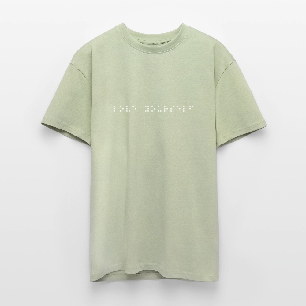 ErBoom - Love Yourself - Heavy Oversized T-Shirt - Leichtes Salbeigrün 
