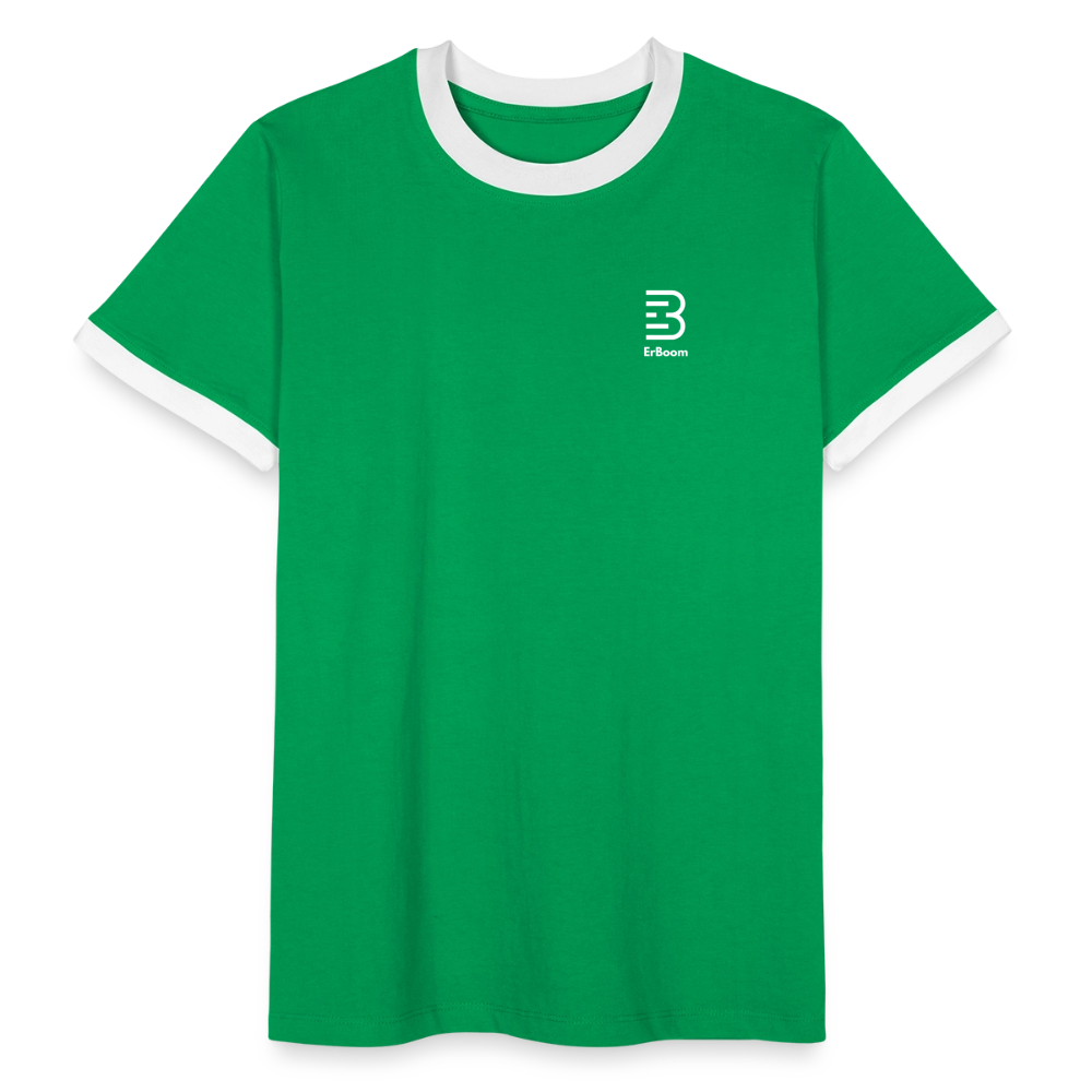 ONE IN ALL - Retro T-Shirt - kelly green/white
