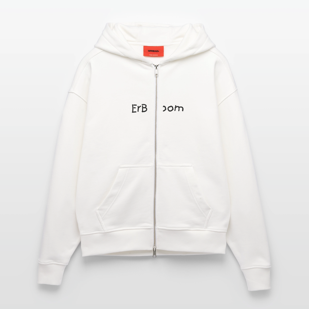 ErBoom - Premium Heavyweight Oversized Organic Hooded Jacket - OFF WHITE