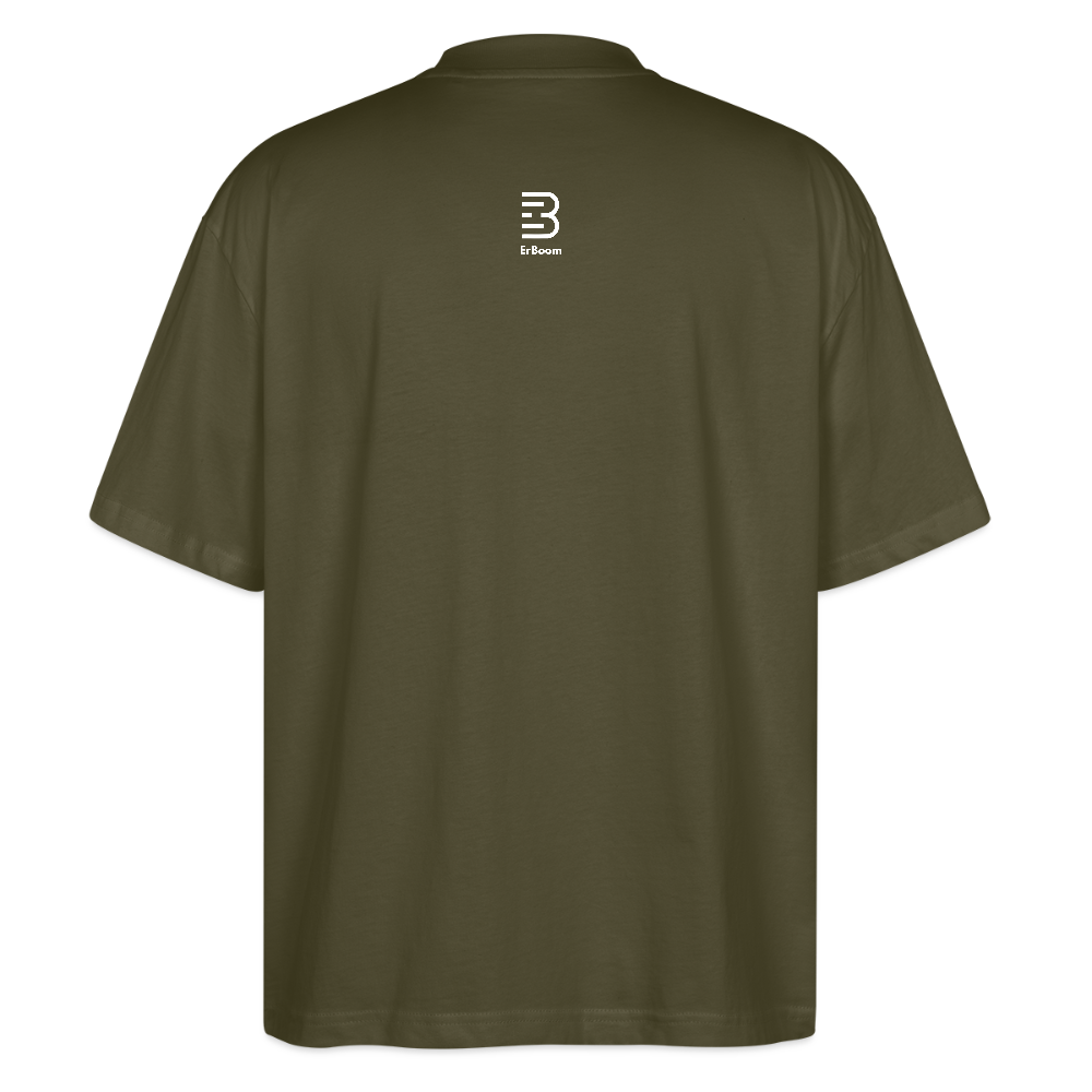 ONE IN ALL - Oversized Unisex Organic T-Shirt - khaki