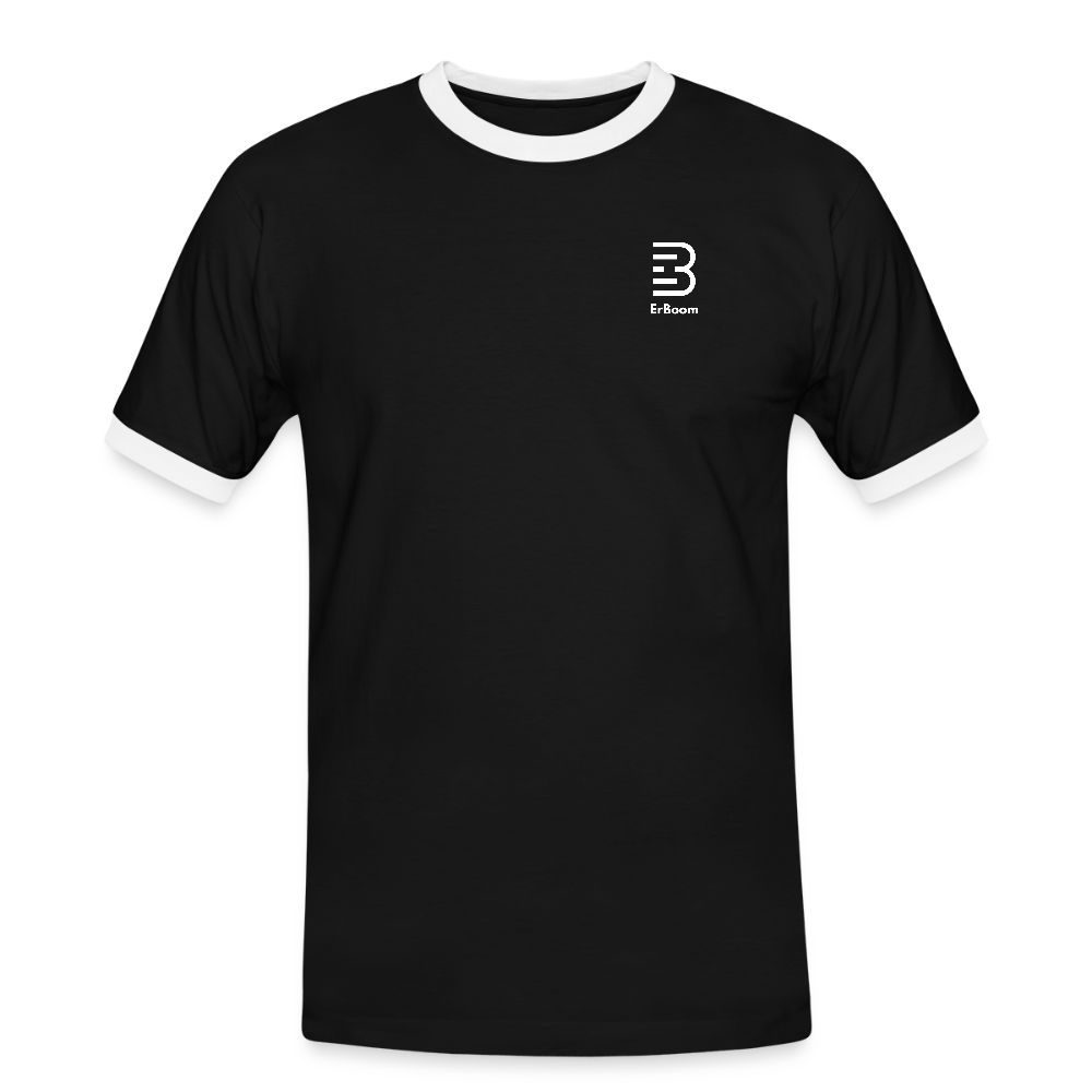 ONE IN ALL - Retro T-Shirt - black/white