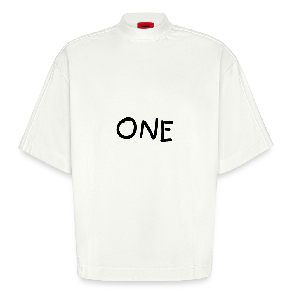 ONE IN ALL - Premium Heavyweight Oversized T-Shirt - OFF WHITE
