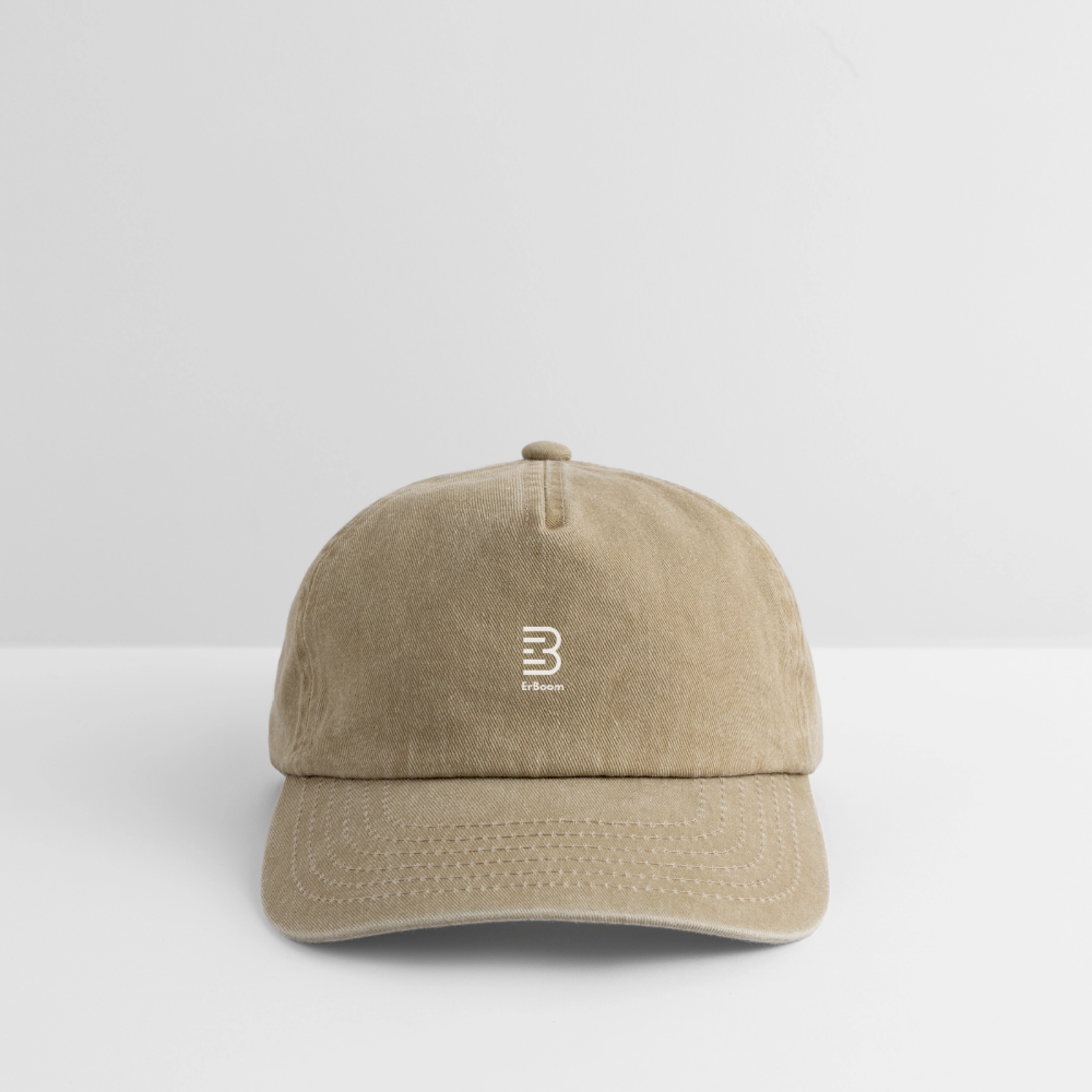 ErBoom - Relaxed Vintage Cap - Vintage Beige