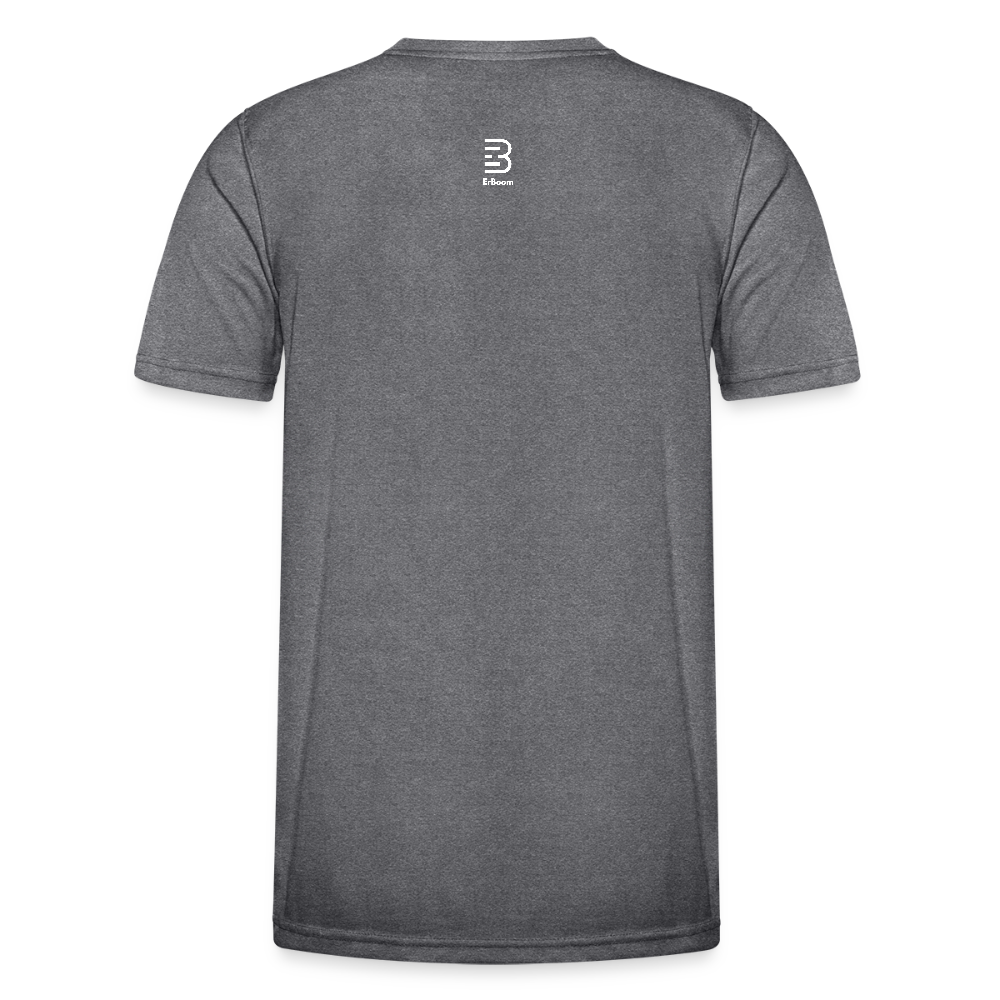 ONE IN ALL - Sport-T-Shirt - dark melange 