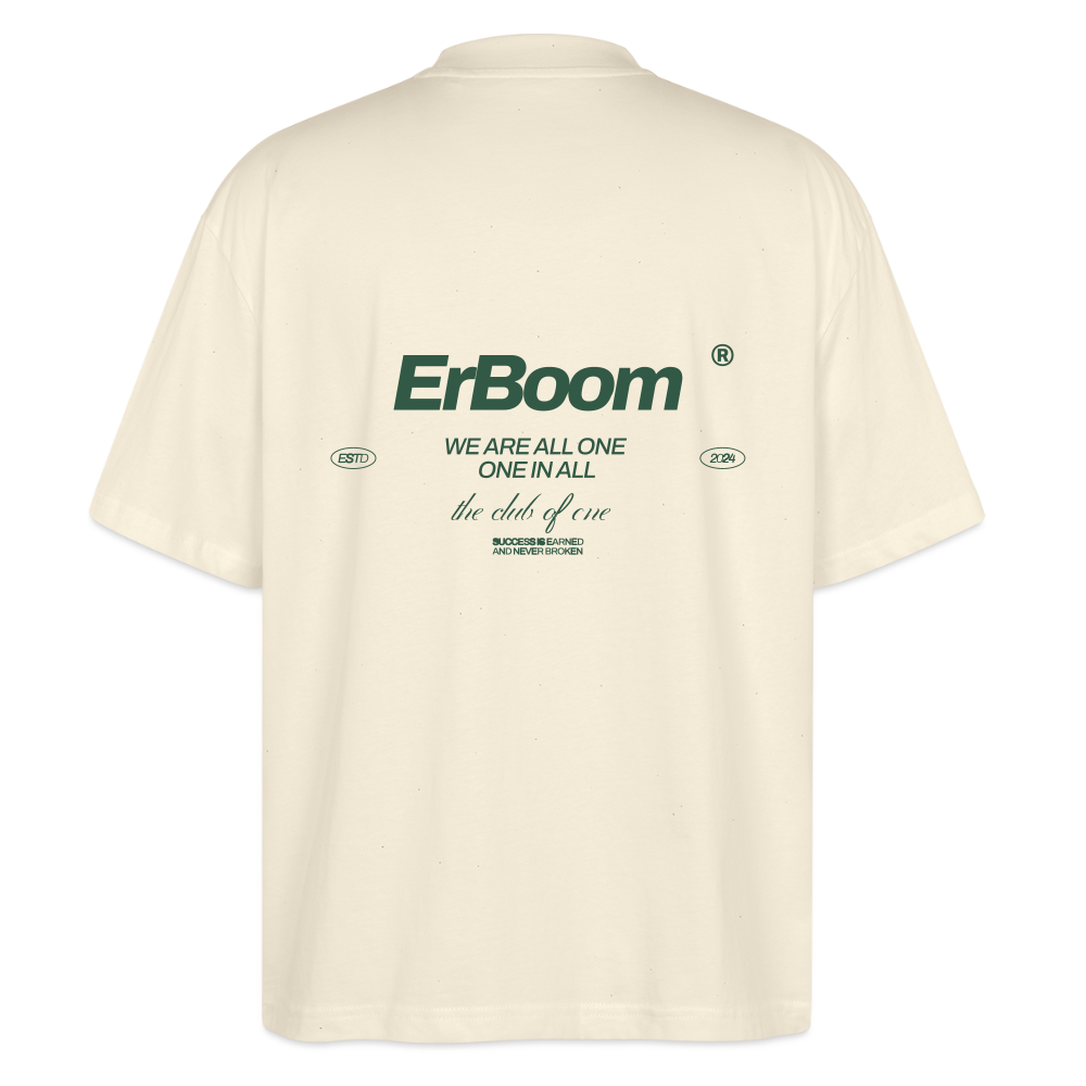 ART - EB - Oversized Unisex Organic T-shirt - Weißgrau