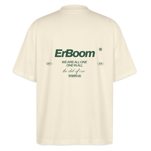 ART - EB - Oversized Unisex Organic T-shirt - Weißgrau
