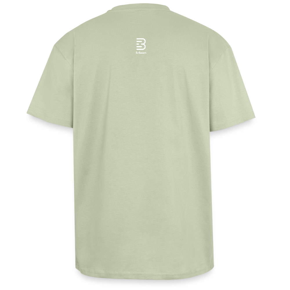 ErBoom - Love Yourself - Heavy Oversized T-Shirt - Leichtes Salbeigrün 