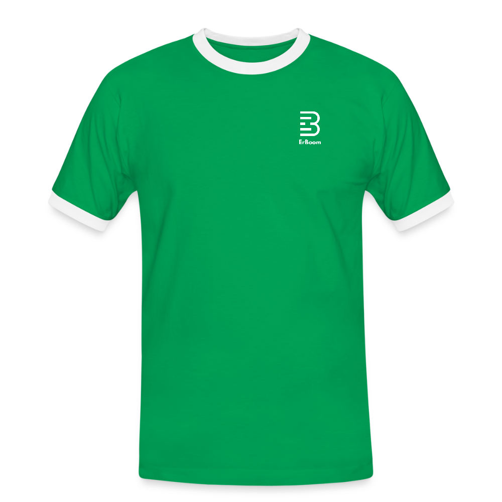 ONE IN ALL - Retro T-Shirt - kelly green/white