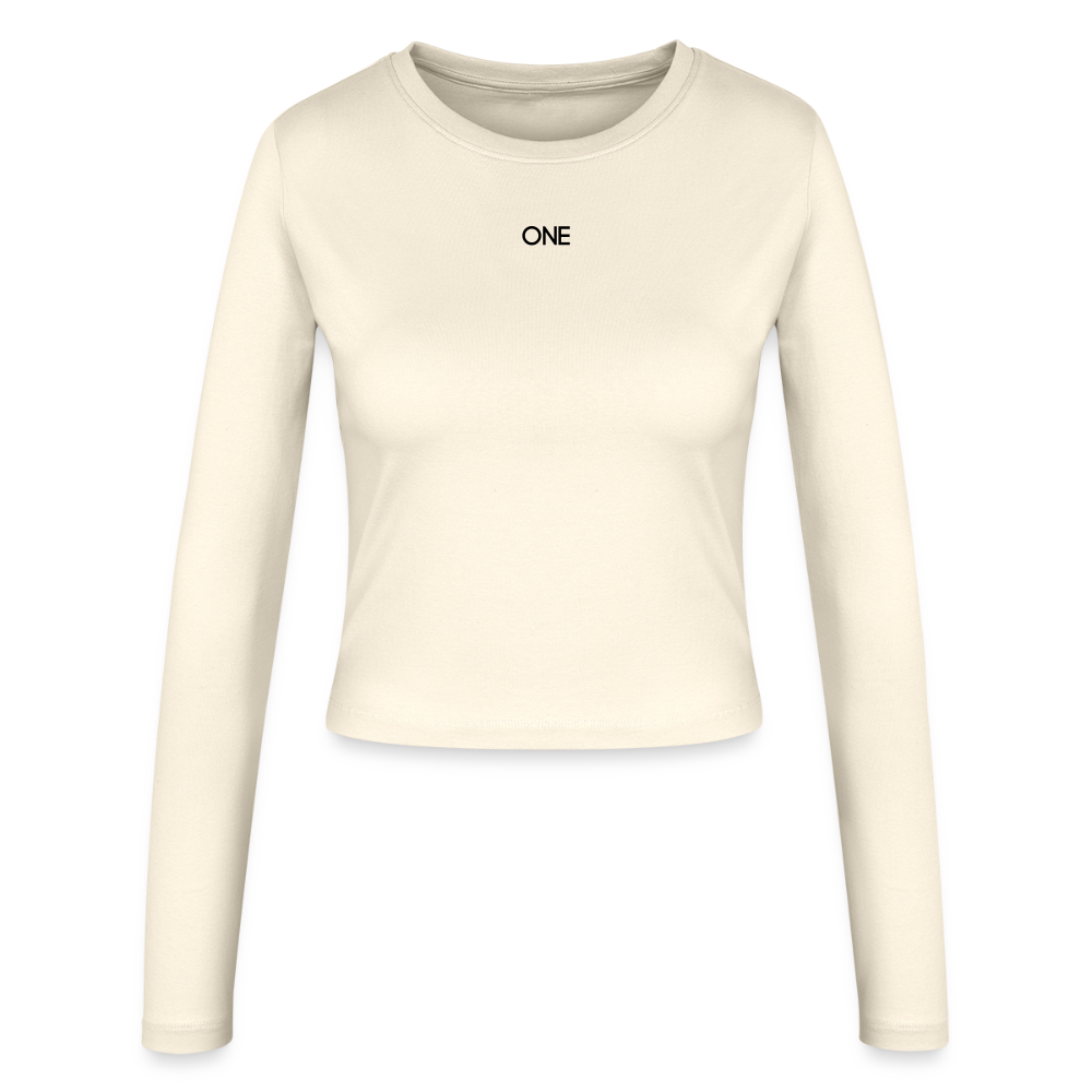 ErBoom - Women Slim Fit Longsleeve - Creme