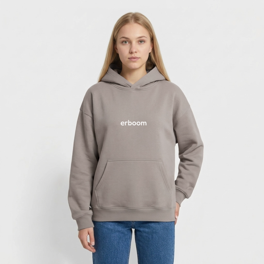 ErBoom - Oversized Heavyweight Unisex Hoodie - Taupe