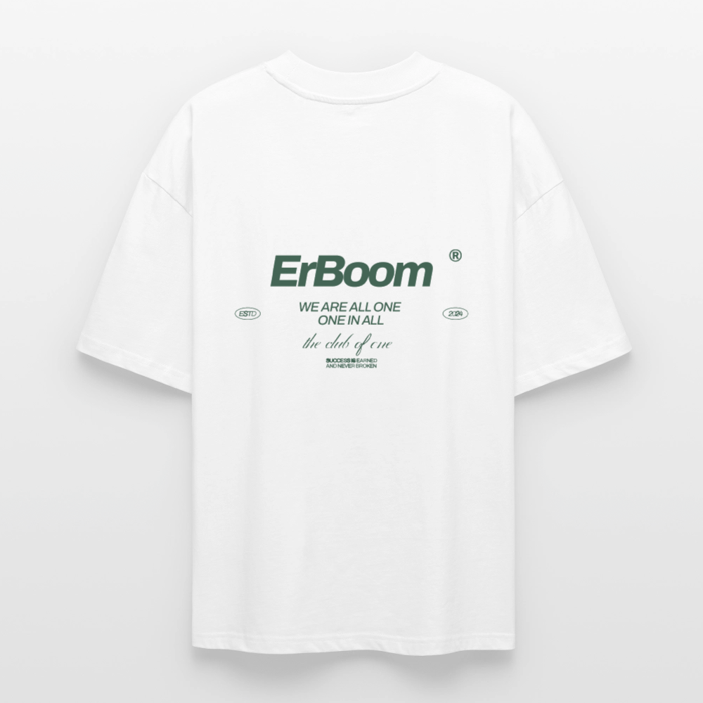 ART - EB - Oversized Unisex Organic T-shirt - Weiß