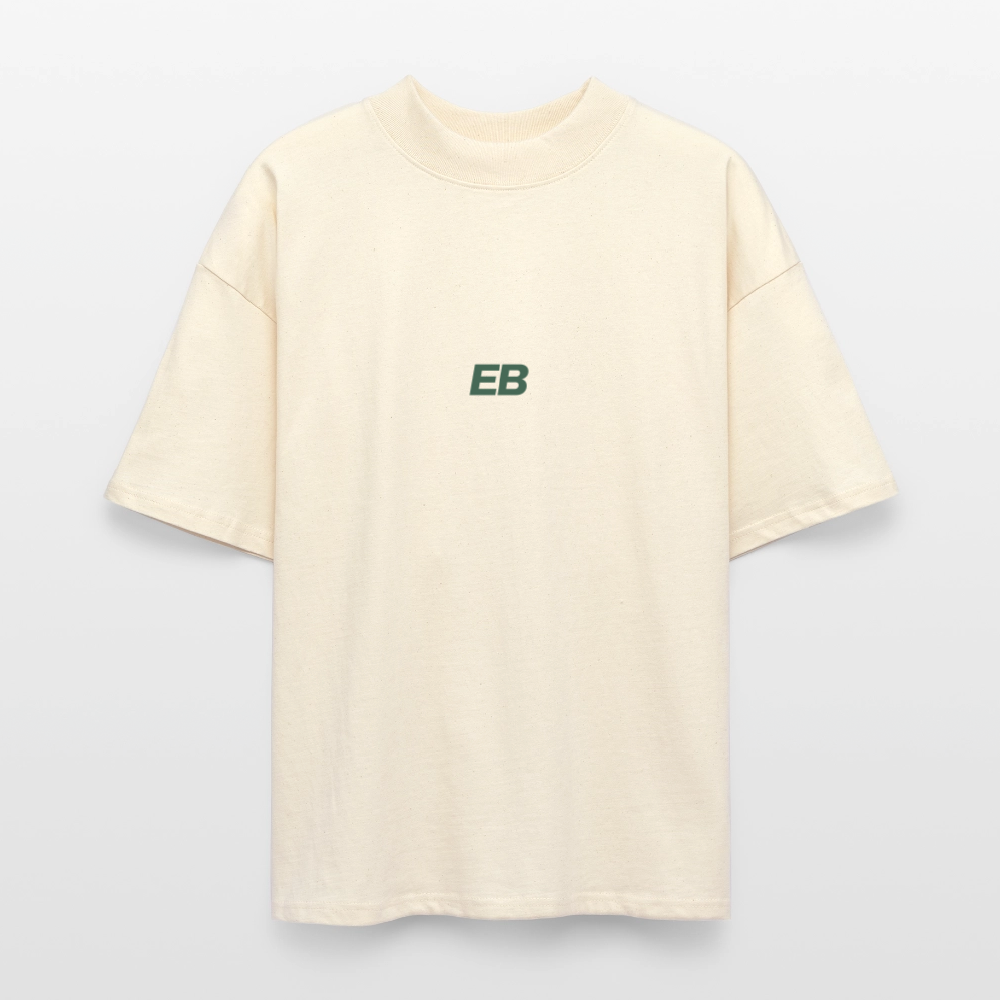 ART - EB - Oversized Unisex Organic T-shirt - Weißgrau