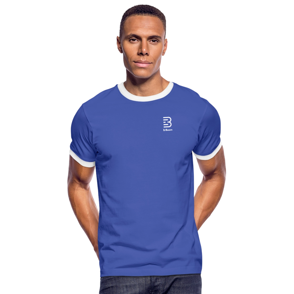ONE IN ALL - Retro T-Shirt - blue/white