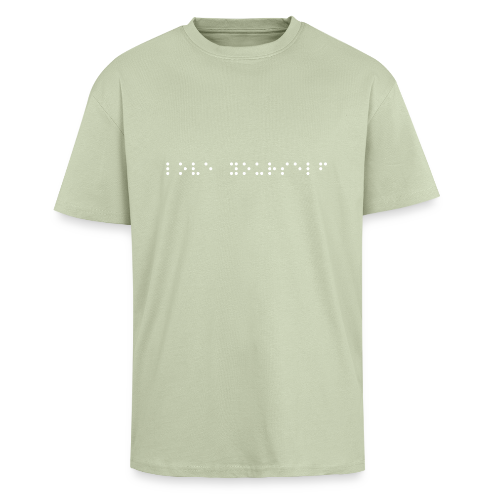 ErBoom - Love Yourself - Heavy Oversized T-Shirt - Leichtes Salbeigrün 
