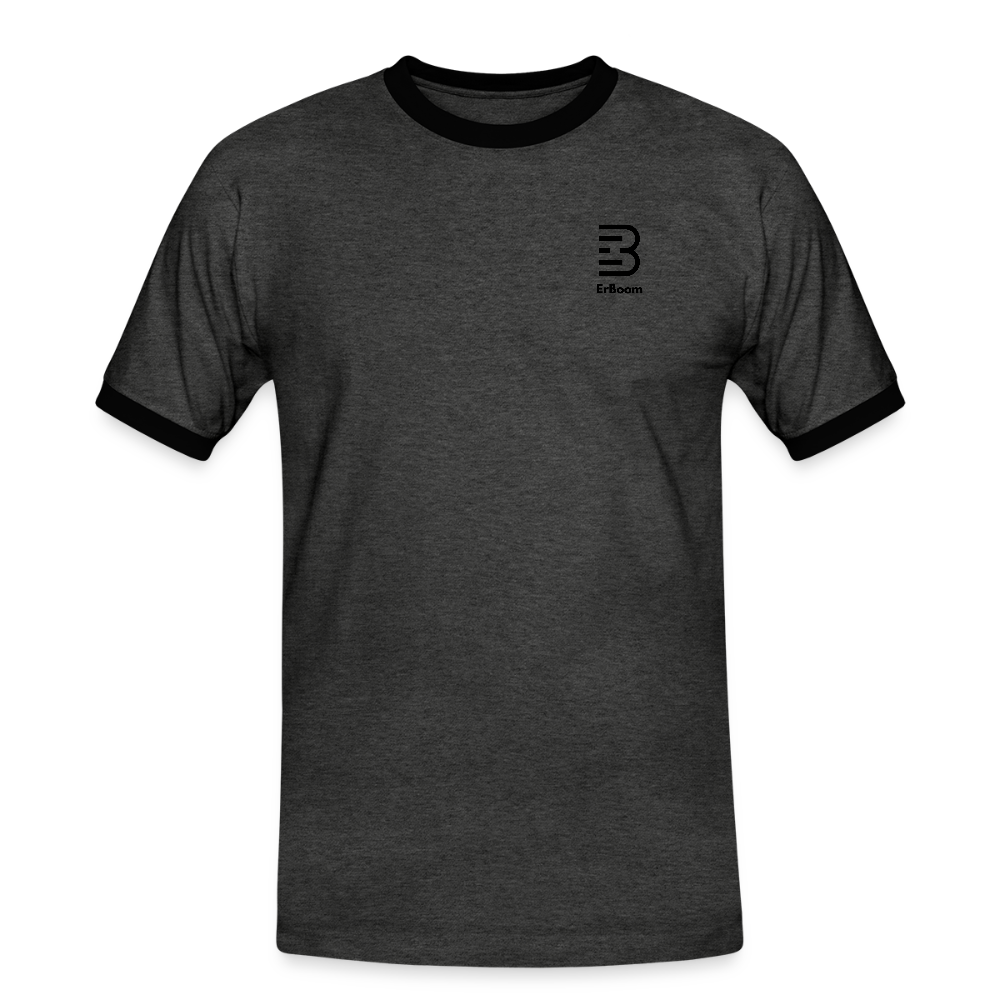 ONE IN ALL - Retro T-Shirt - Anthrazit/Schwarz