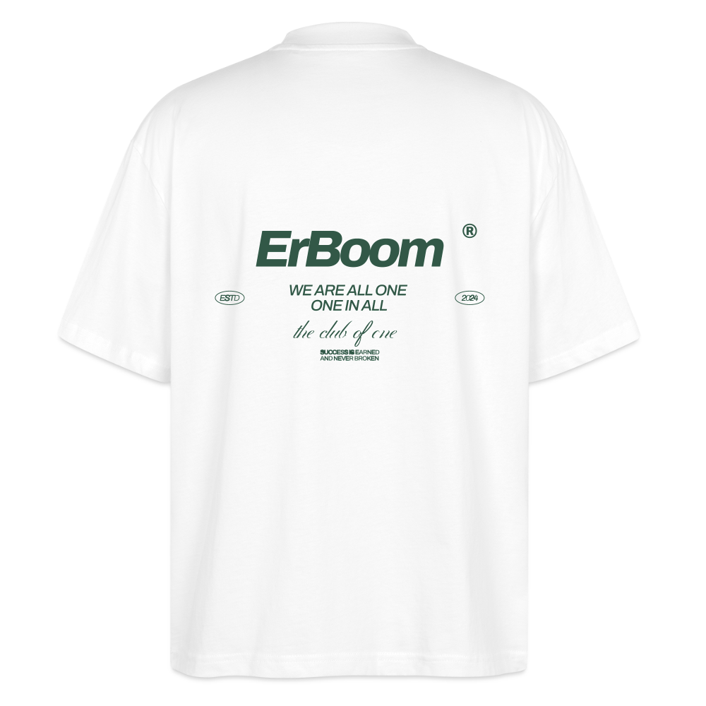 ART - EB - Oversized Unisex Organic T-shirt - Weiß