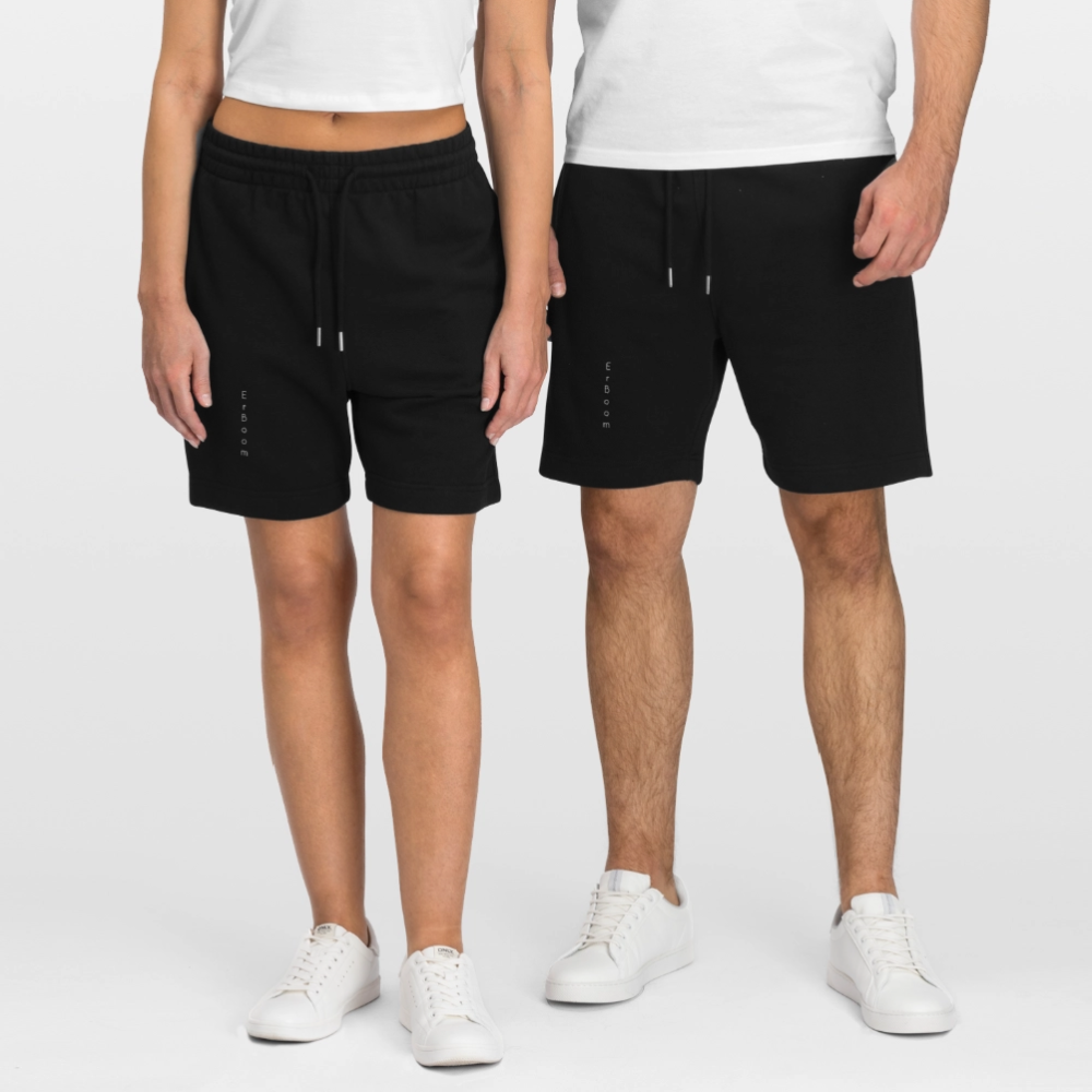 ErBoom - Unisex Bio Joggingshorts - Schwarz