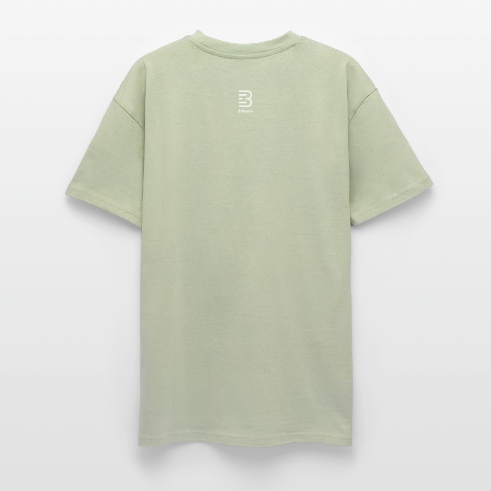 ErBoom - Love Yourself - Heavy Oversized T-Shirt - Leichtes Salbeigrün 
