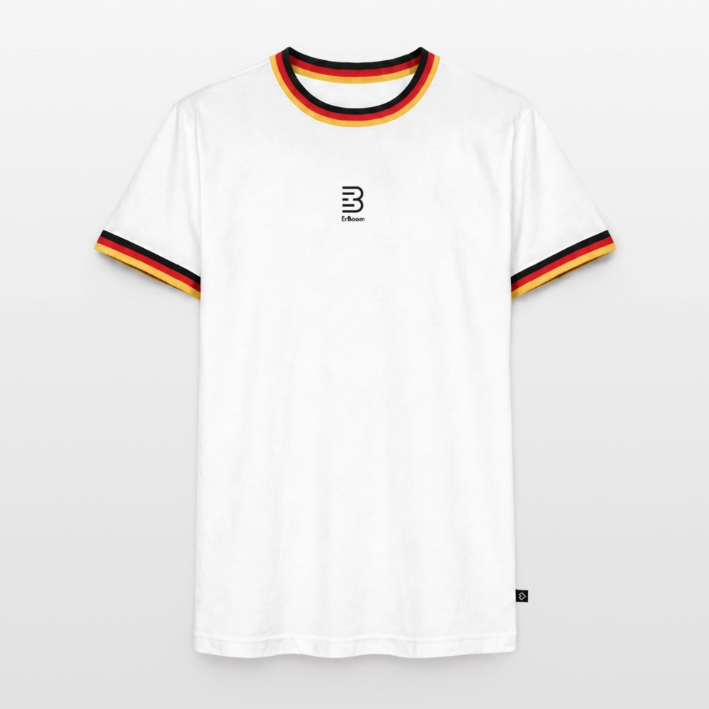 ErBoom - Shirt GERMANY - Weiß/Dreifarbig