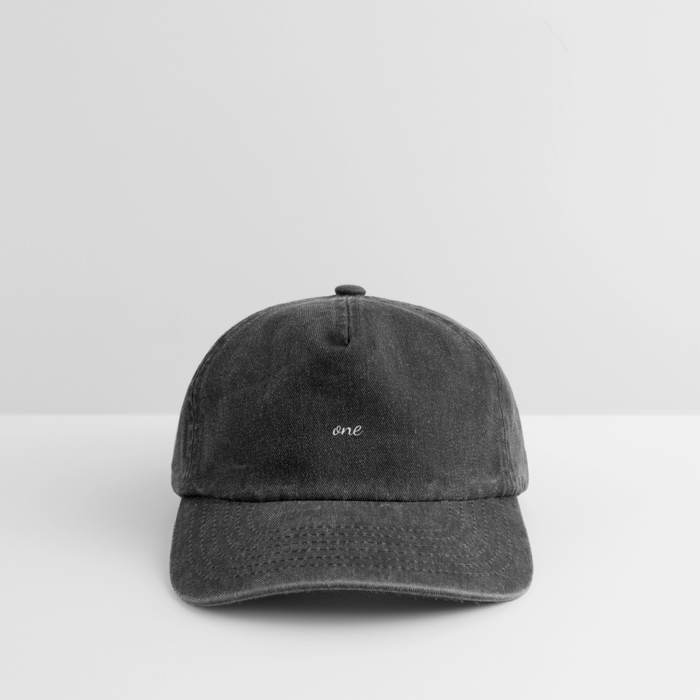 ErBoom - Vintage Cap - Vintage Schwarz