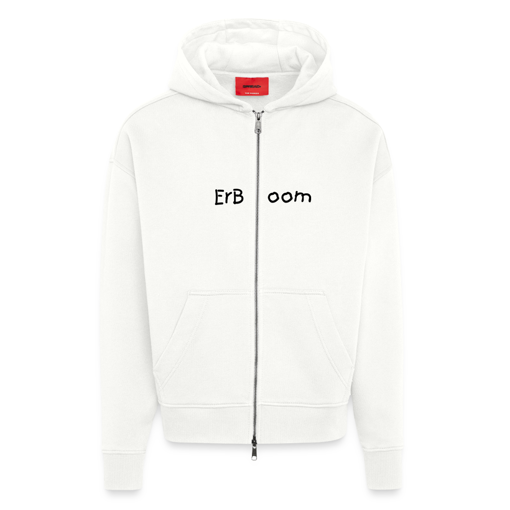 ErBoom - Premium Heavyweight Oversized Organic Hooded Jacket - OFF WHITE