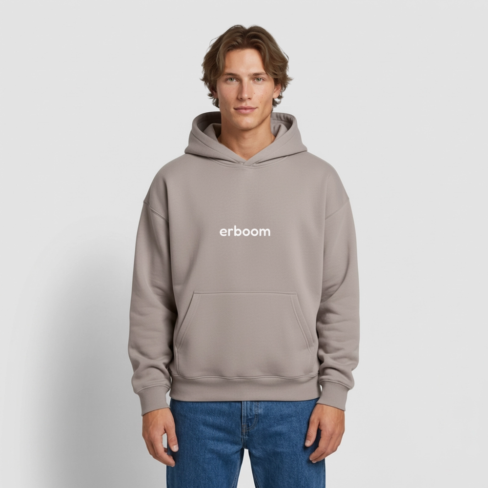 ErBoom - Oversized Heavyweight Unisex Hoodie - Taupe