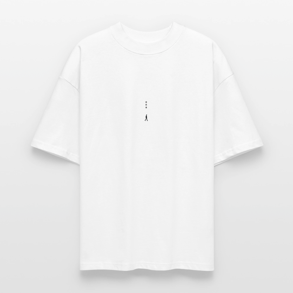 ErBoom - ONE - Oversized Unisex Bio T-Shirt - Weiß