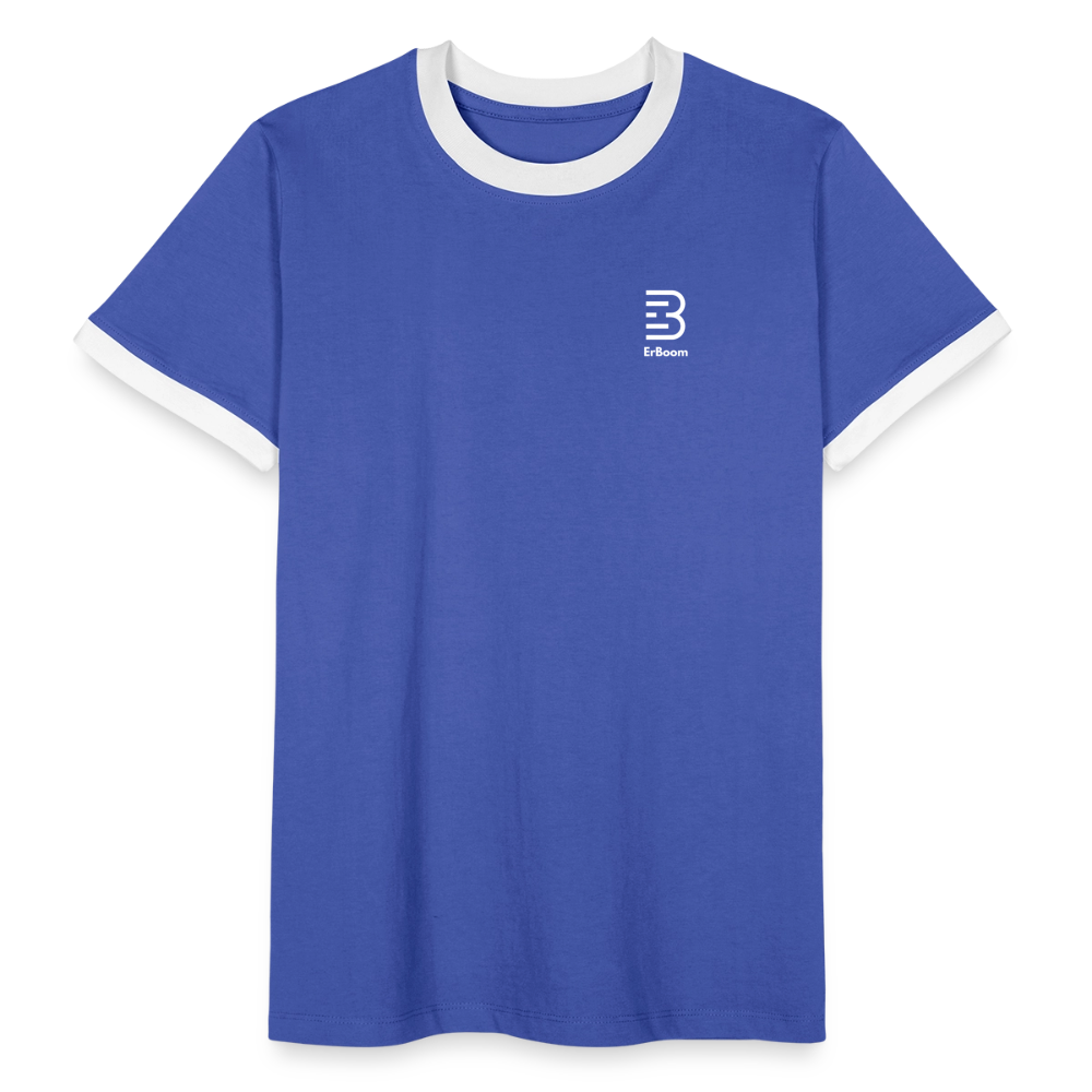 ONE IN ALL - Retro T-Shirt - blue/white