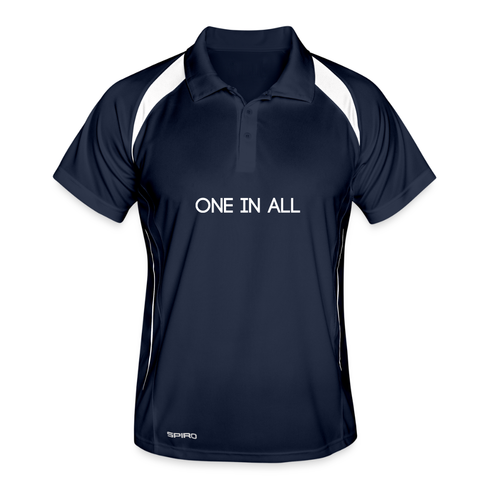 ONE IN ALL - Polo Trikot - navy/white