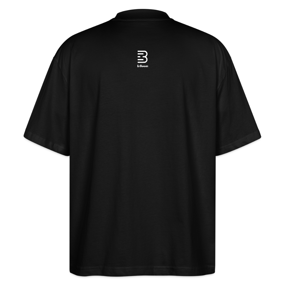 ONE IN ALL - Oversized Unisex Organic T-Shirt - black