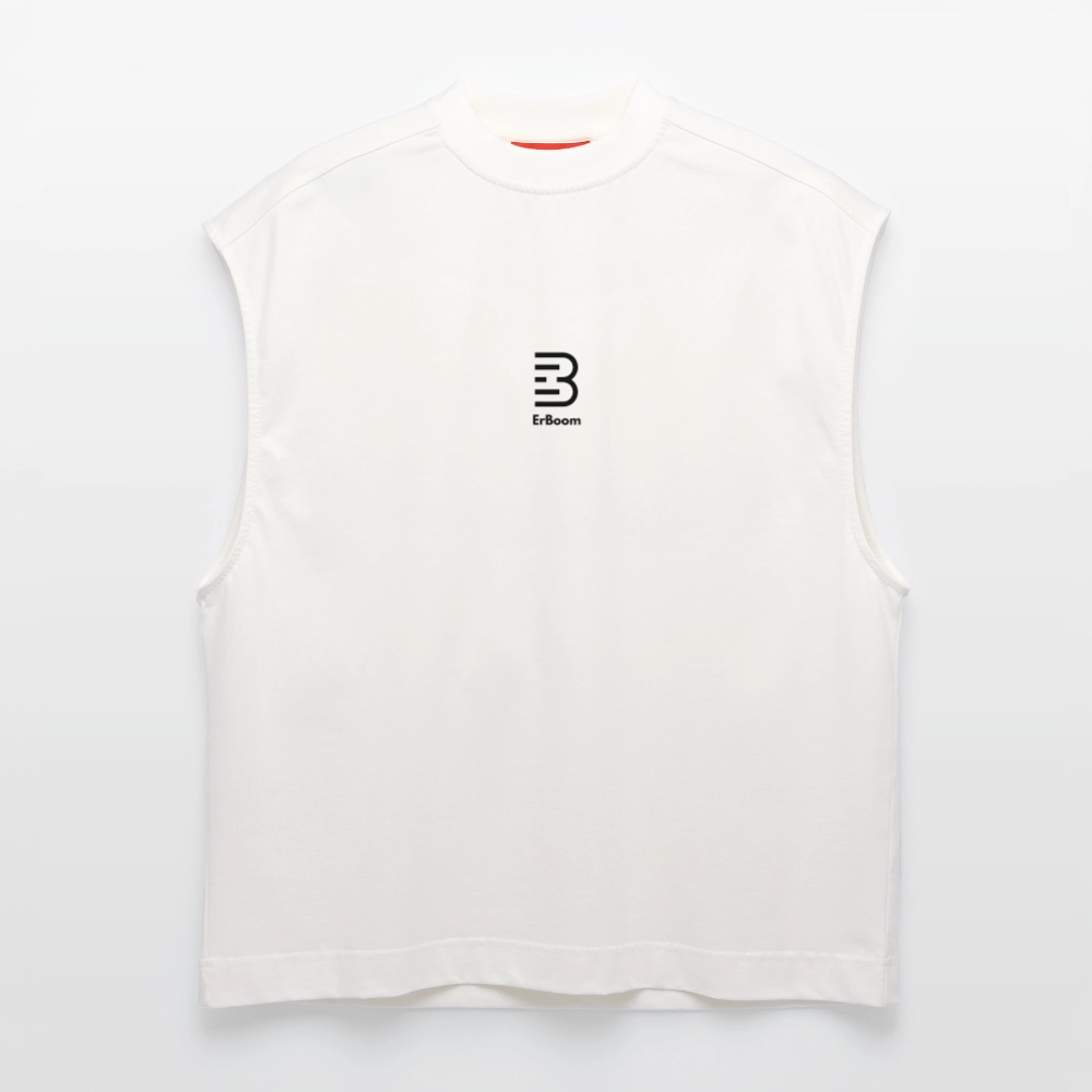 ONE IN ALL - Heavyweight Oversized Organic Tank Top - OFF WHITE